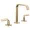 Brizo Allaria Widespread Lavatory Faucet with Square Spout - Less Handles 65368LF-GLLHP-ECO - alternate 4